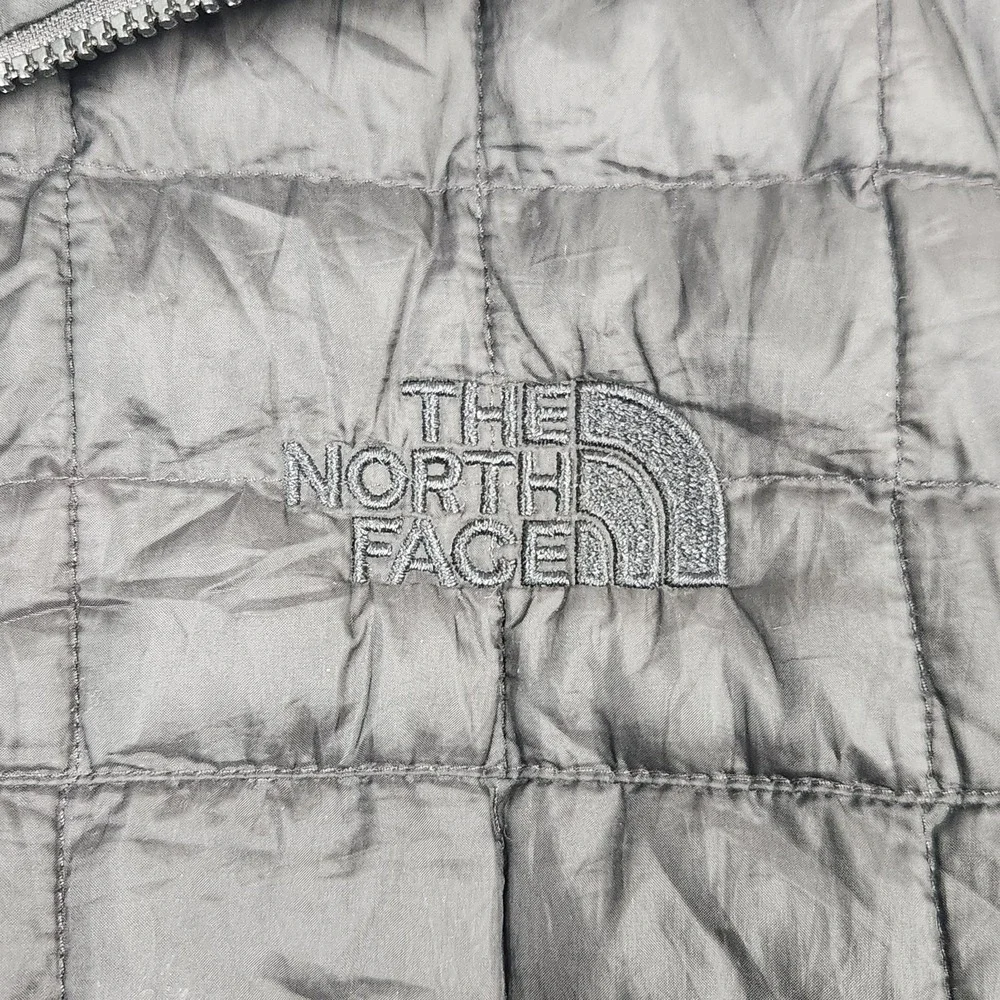 The North Face Jacket Mens Medium Black Thermoball Eco Puffer Full Zip Outdoor